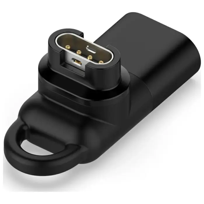 Adapter USB-C Beline do ładowania         zegarków Garmin czarny Photo 2