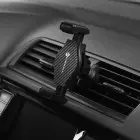 Car phone holder Forcell F-Grip Carbon H-CF509 air vent black Photo 10