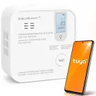 Qoltec Certified wireless Carbon monoxide (CO) sensor with battery | CO detector | TUYA | Wi-Fi | sensor service life 10-years | 85dB alarm | LED Foto 1