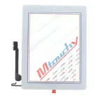 MUSTTBY Touch screen + back sticker + Home for iPAD 4 (white) Фото 1