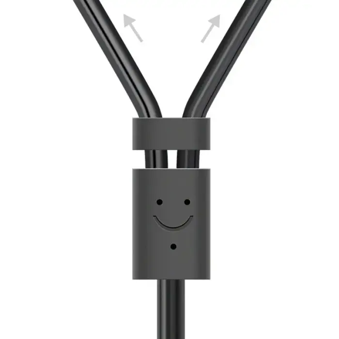 UGREEN AV102 2x RCA cable (Cinch) jack 3.5 mm 0,25m (black) Photo 2