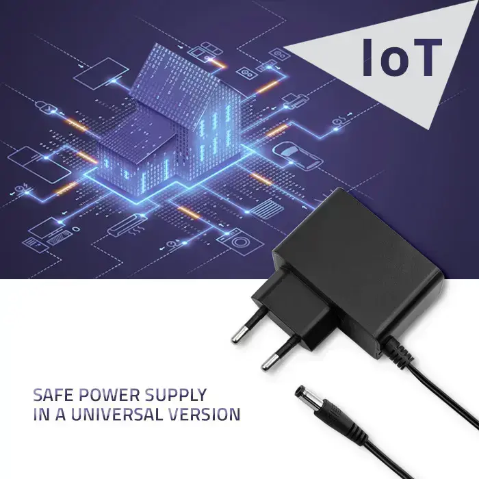 Qoltec Plug-in power supply 15W | 7.5V | 2A | 5.5*2.1 Foto 2