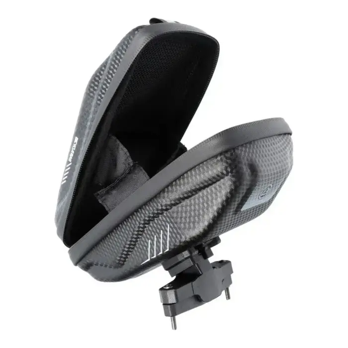 WILDMAN traveling bag under bicycle saddle with zipper E7S 0,8L black Photo 6