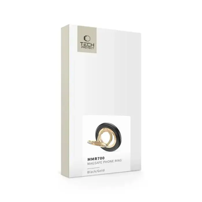 TECH-PROTECT MMR700 LAMANO MAGNETIC MAGSAFE PHONE RING BLACK/GOLD Foto 8