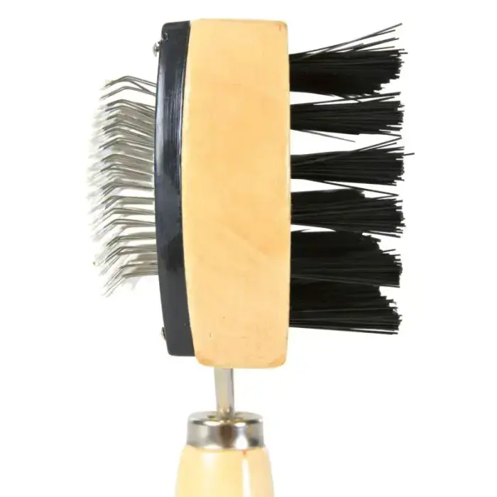 Ķemme dzīvniekiem : Trixie Soft Brush, double sided 10*18cm. Photo 3