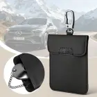 KLATKA FARADAYA TECH-PROTECT KLR400 POUCH KEYLESS RFID SIGNAL BLOCKER CASE BLACK/BLACK Foto 6