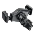 Car phone holder Forcell F-Grip Carbon H-CF509 air vent black Photo 3