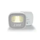 Alarm clock with LED Bunny night light PURE FNL-06 AURORA white square Forever Light Photo 1
