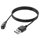 Charging cable for smartwatch Hoco 0,6 m Y26 / Y27 black Foto 4