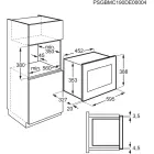 Electrolux mikroviļņu krāsns (iebūv.), melna , 20l Foto 5