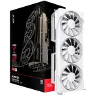 XFX Swift AMD Radeon RX 9070XT White Triple fan Gaming Edition with 16GB GDDR6 HDMI 3xDP, AMD RDNA 4 Foto 1