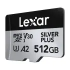 Karta pamięci Lexar High-Performance Silver Plus microSDXC 512GB + adapter Фото 4