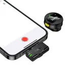 Wireless microphone Lightning Hoco L21 black Foto 2