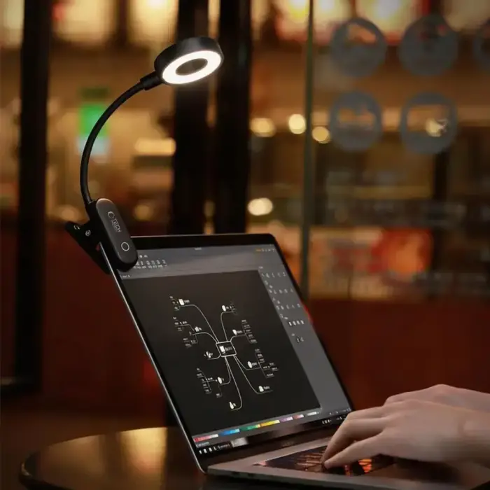 TECH-PROTECT LL100 CLIP READING LIGHT BLACK Foto 8