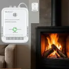 Qoltec Certified wireless Gas Leak (CH4) and Carbon monoxide (CO) detector | alarm 85dB | LED Фото 9