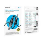 Borofone Cable AUX BL26 Standard - jack 3,5mm to jack 3,5mm - 1 metre black Photo 6