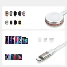 Joyroom 2 in 1 Lightning cable and inductive charger for Apple Watch 1.5m white (S-IW011) Foto 14