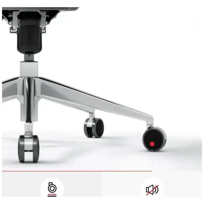 Ergonomic chair Diablo Chairs V-Basic white-black Foto 8