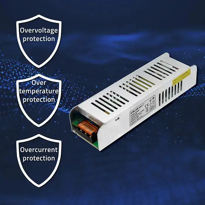 Qoltec LED Driver IP20 | 150W | 12V | 12.5A | Slim case Фото 5