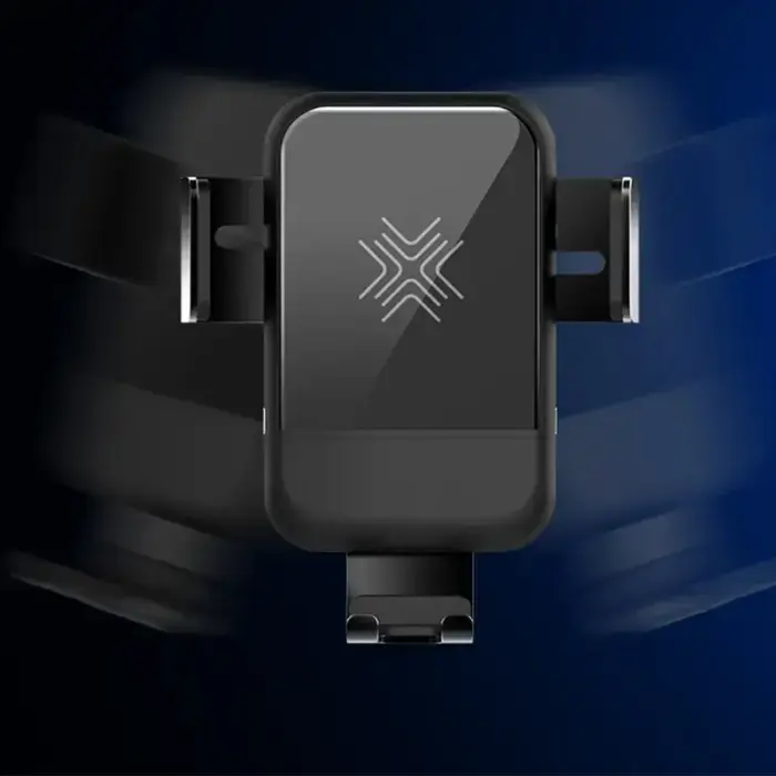 Rock Magnetic gravity car holder EDZ-03 induction to air vent black Photo 3
