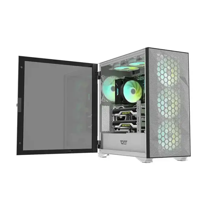 Computer Fan Set ARGB Darkflash C6 3in1 120x120 (white) Foto 2