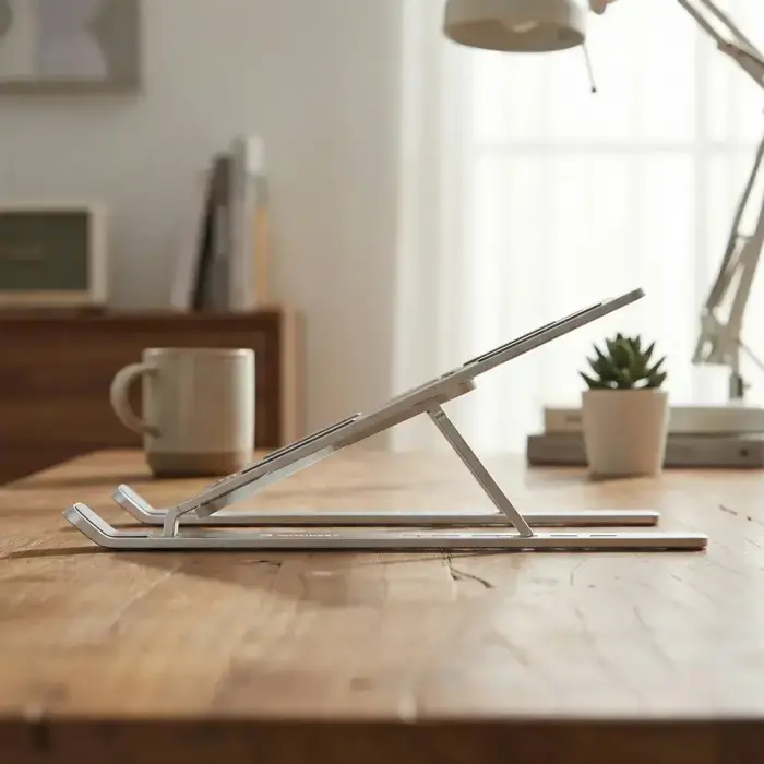 Wozinsky WDCX-X8S Foldable Adjustable Laptop Stand - Silver Foto 12