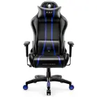 Gaming chair Diablo Chairs X-One 2.0 Normal Size black-blue Foto 2