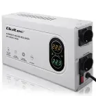 Qoltec Automatic Voltage Stabilizer AVR 2000VA | 1200W | Compact | Toroidal transformer Photo 7