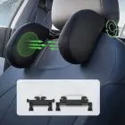 T-PHOX ADJUSTABLE CAR HEADREST BLACK Фото 2
