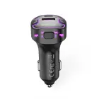 XO transmiter FM BCC12 Bluetooth MP3 car charger 3,1A black Foto 3
