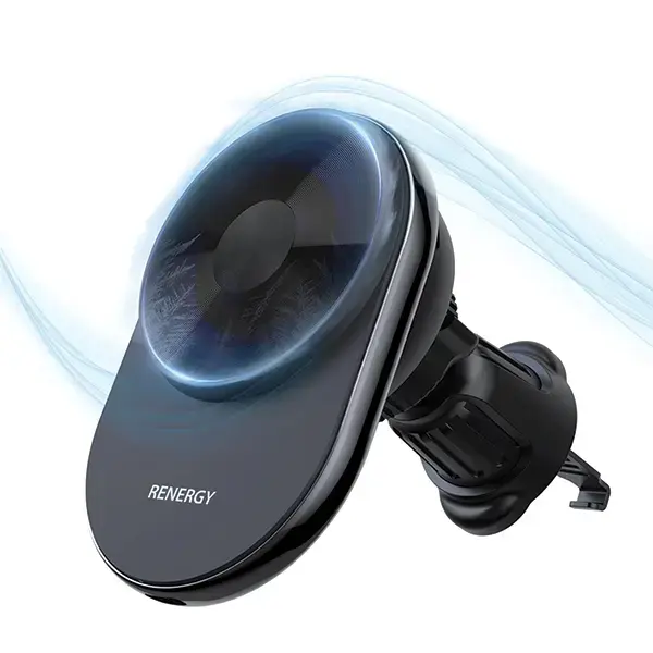 Araree uchwyt indukcyjny Renergy AM15V do kratki czarny|black MagSafe AR60-01798A Photo 2