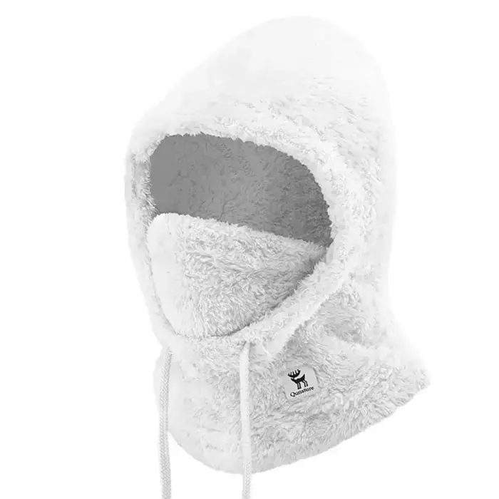 Qunature Arctic Velvet Ski Balaclava Size L - White Foto 2