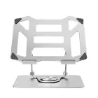 Wozinsky WDCX-X19-AB HardStand 360° Rotation Laptop and Tablet Stand - Silver Foto 4