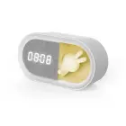 Alarm clock with LED Bunny night light PURE FNL-05 INGRID white long Forever Light Photo 1