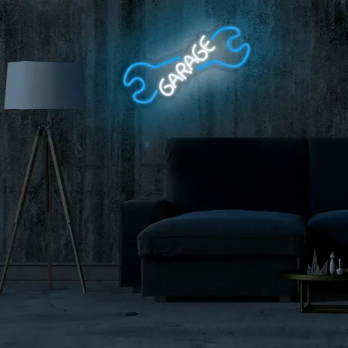 Neon PLEXI LED GARAGE blue white NNE22 Neolia Photo 9