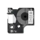 Qoltec Tape for DYMO D1 45013 | 12mm x 7m | White / Black overprint Foto 3
