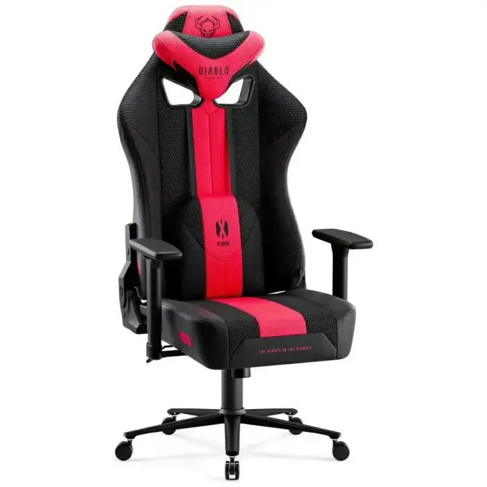 Gaming chair Diablo Chairs X-Player 2.0 King Size crimson/anthracite Фото 2