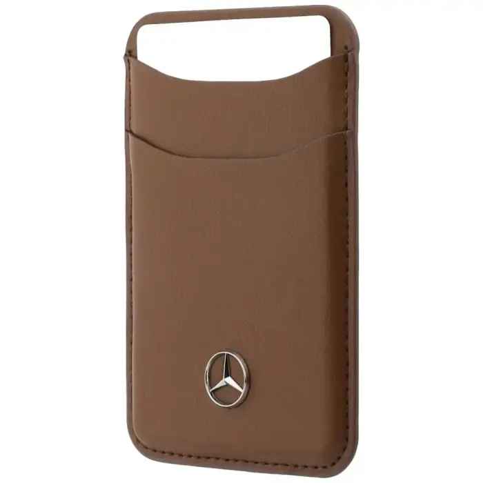 Magnetic Card Wallet Mercedes Leather camel Foto 2