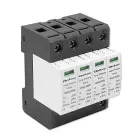 Qoltec AC surge protector arrester | 4P | 420V | T2 | C Photo 1