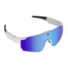 Colmi V06 AI White Sports Sunglasses (with blue lenses) Фото 5