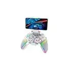 iPega 9666BH Bluetooth RGB Gamepad for Android/iOS/PS3/PS4/PC/N-Switch White Foto 4