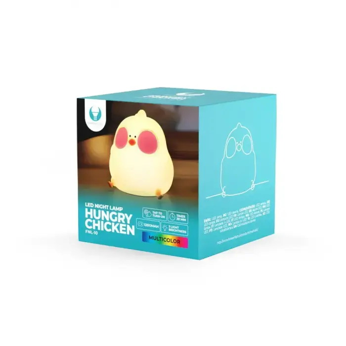 LED Night Lamp HUNGRY CHICKEN FNL-10 Forever Light Фото 9
