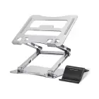 Wozinsky WRS-CPY75DSS Aluminum Laptop and Tablet Stand + Free Smartphone Stand - Silver Photo 1