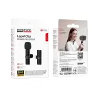 Borofone Lavalier wireless microphone BFK16 Winner Lightning black Фото 9