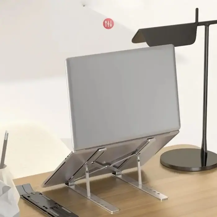 Stand regulated for laptop ART P24 aluminium Foto 4