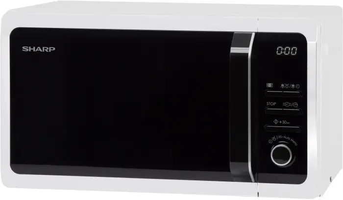 SHARP mikroviļņu krāsns, 20l, 800W balta Foto 2
