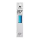 Salmiņu komplekts 4 gab. termokrūzēm The Quencher Travel Tumbler Straws 1,18L zili  Foto 1