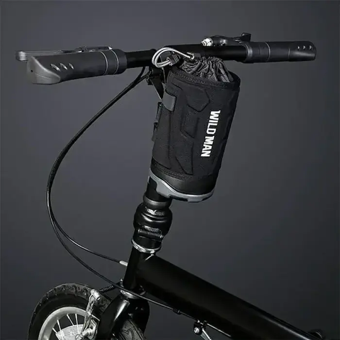 WILDMAN traveling bag for bottle cage for bike handlebad 1L R1 black Photo 3
