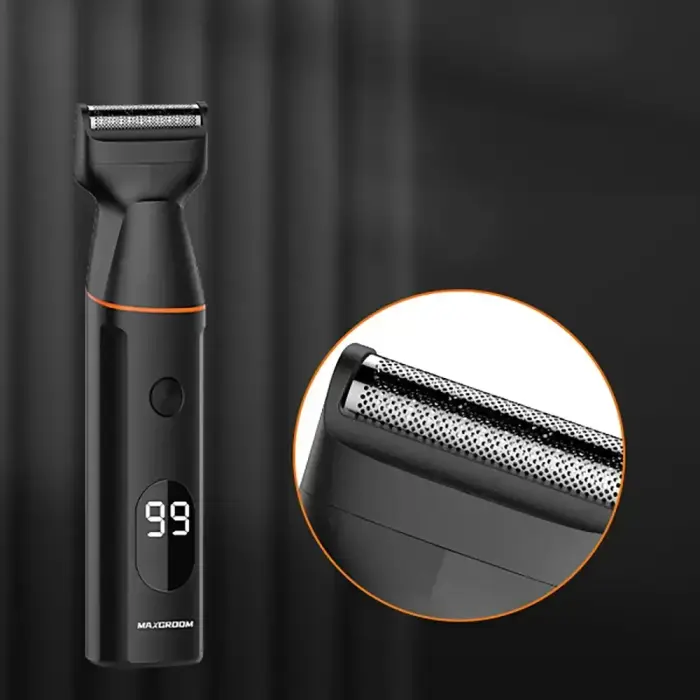 MAXGROOM LK-881 multifunctional trimmer with replaceable tips - black Foto 7