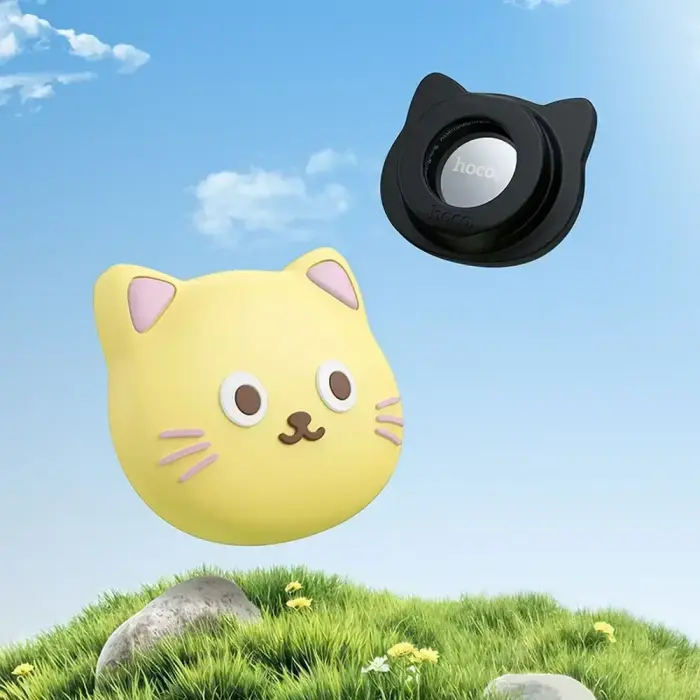 Locator compatible with Apple Find My Hoco Cat shape E91D beige Foto 4